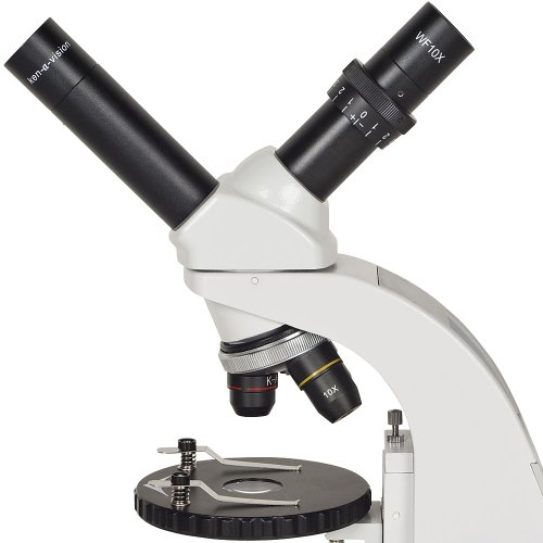 Image of Ken-A-Vision TU-17021C CoreScope 2 with Cordless Dual Head View Compound Microscope, 10x Eyepiece; Floating Stage; 4X, 10x, 40xS Obj.