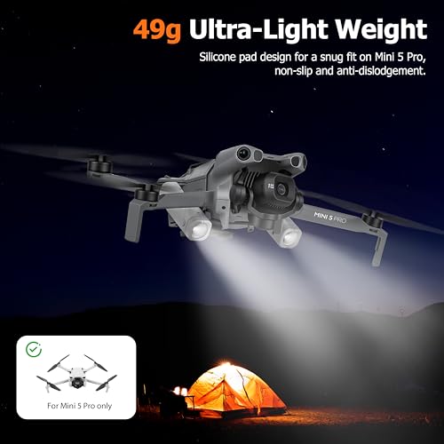 Clignotants d'urgence DJI Mini 5 Pro lampe LED haute puissance - 3