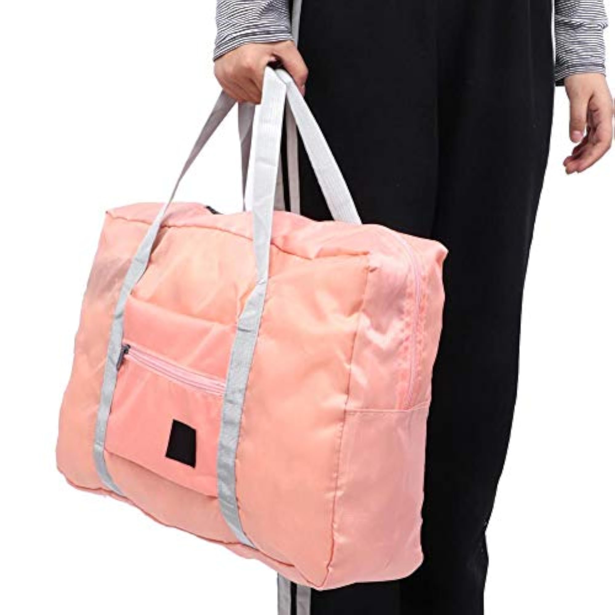 Waterproof Travel Bag for Clothes and Makeup, Pink