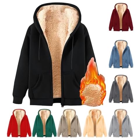 AQAYL Fleece Lined Hooded Jacket Cover