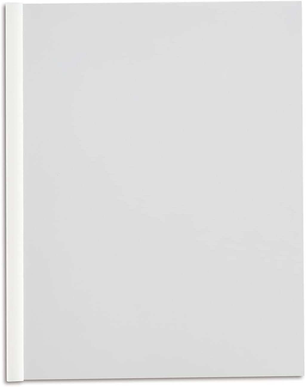 Staples Slide-Grip Report Covers – Punchless Binding Covers for Documents & Presentations, 50-Pack