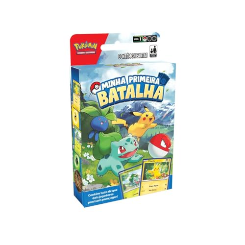 Pokémon Minha Primeira Batalha Bulbasauro e Pikachu- Copag