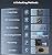 Ulecoce Keyless Entry Keypad Deadbolt with Handle Set, Smart Lock, Auto-Lock + One-Touch Lock, 100 Codes + 15-Min Easy Install, Ideal for Airbnb/Homes/Offices, Fits U.S. Standard Front Doors, Black