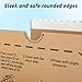 EdenseeLake 8x6x6 inches Self-Sealing Shipping Boxes, Corrugated Cardboard with Easy Open Pull-Tab for Packing, Moving, Mailing, 25 Packs