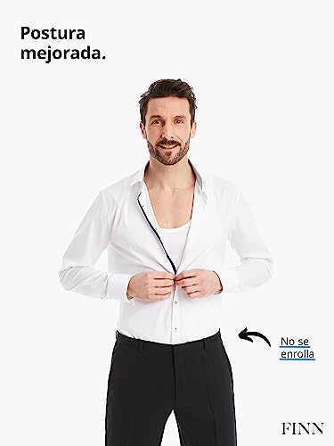 Camiseta de compresión FINN con efecto vientre plano de algodón suave 5