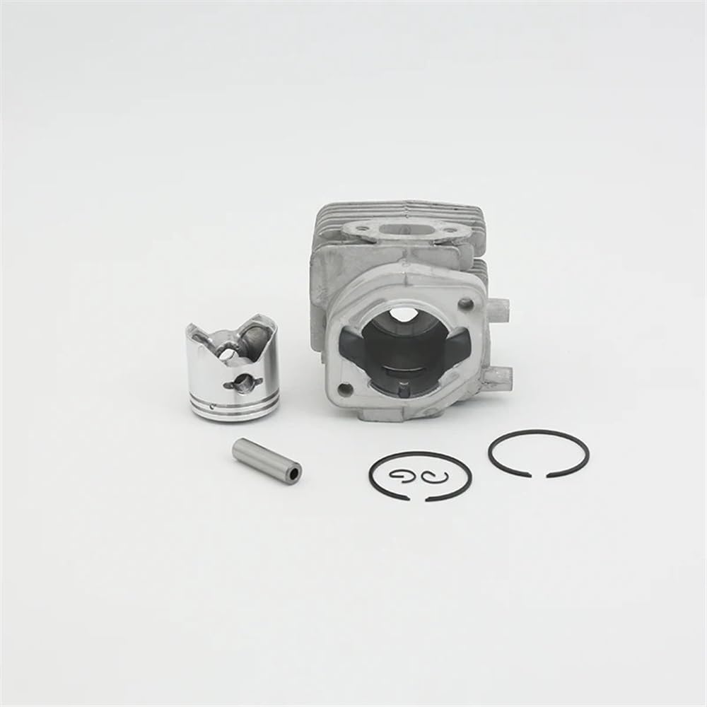 accessory Anillos de pistón de cilindro de 34mm compatibles con piezas de repuesto de herramientas de jardín Compatible with recortadora de Motor de 26cc