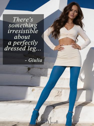 Image of Mila Marutti Women's Tights Semi Opaque Stockings for Women | Semi Sheer Pantyhose Nylons | Made in EU