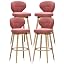 Pink 25.6 inches (65 cm) Gold Leg