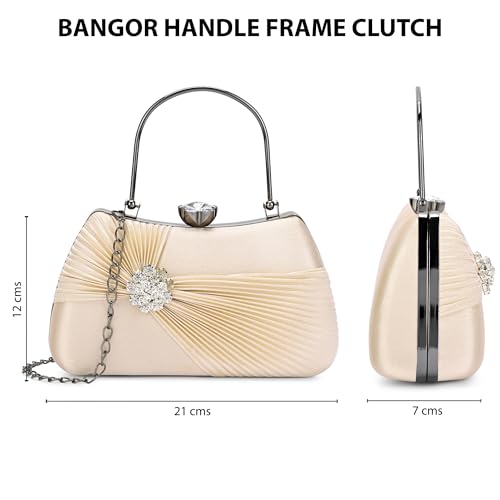 Image of Lavie Signature Women's Bangor Handle Framed Clutch | Ladies Purse | Gift For Women