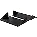 NavePoint 2U Cantilever Server Shelf Rack Mount 19 Inch 2 Piece Set Center Weighted Vented