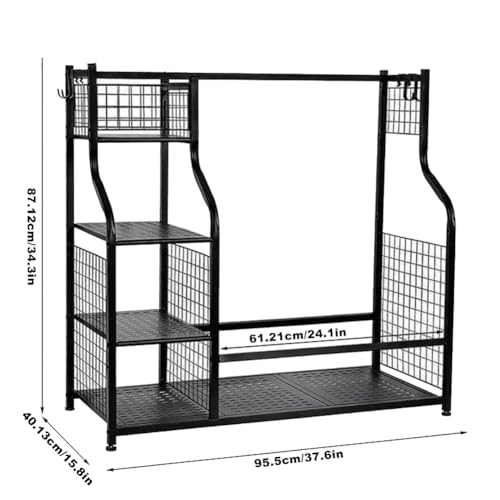 Rangement sac de golf extra large avec étagères modulaires - 3