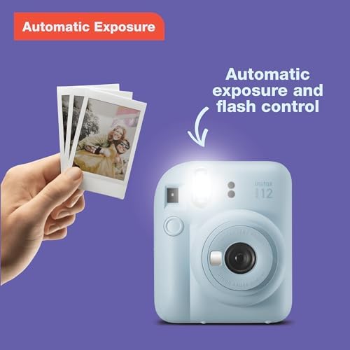 Instax Fujifilm Mini 12 Anında Kamera - Nane Yeşili - Görsel 4
