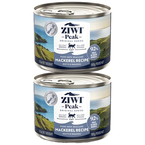 ZIWI(�W�E�B) �L�p �L���b�g�t�[�h�� �}�b�J���[ 185g×2�� �����h�{�H