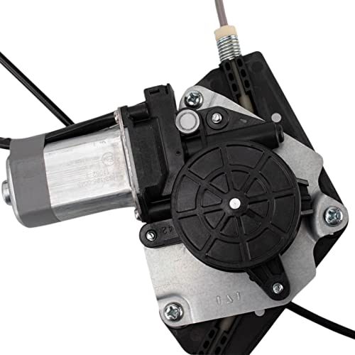 Image of TRQ Front Passenger Side Power Window Motor and Regulator Assembly One | For 2011-2020 Dodge Durango 2011-2021 Jeep Grand Cherokee