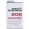 West System 105-B Epoxy Resin Bundle with 206-B Slow Epoxy Hardener and 300 Mini Pumps Epoxy Metering Pump Set, Pale Yellow