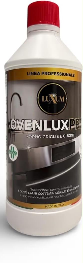 OvenLux PRO Detergente sgrassante decarbonizzante HACCP – 750 ml