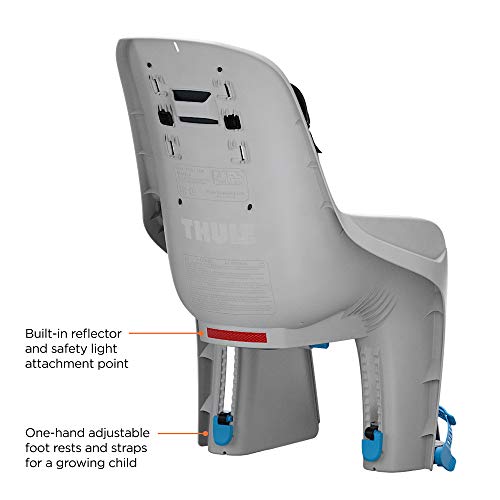 Thule Ridealong Lite Child Bike Seat, Light Grey #TOP4