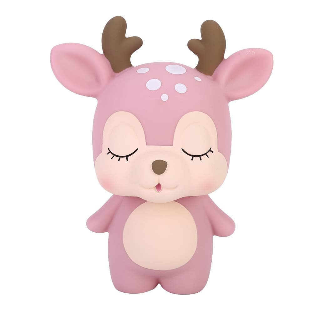 Salvadanaio A Forma Di Cervo In Vinile | Per Bambini | Decorazione Camera | Regalo Divertente - Foto 3