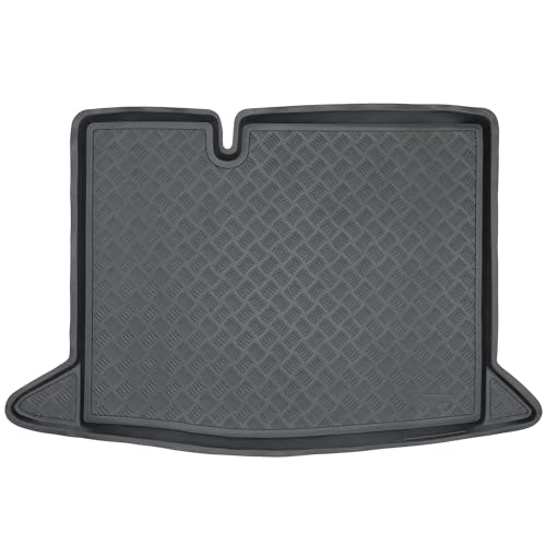 M MOTOS Tapetes de PE para maletero apata para Dacia Sandero III desde 2020 Mejore la comodidad de su viaje con la resistente alfombrilla para el maletero del coche, que protege contra la suciedad y e