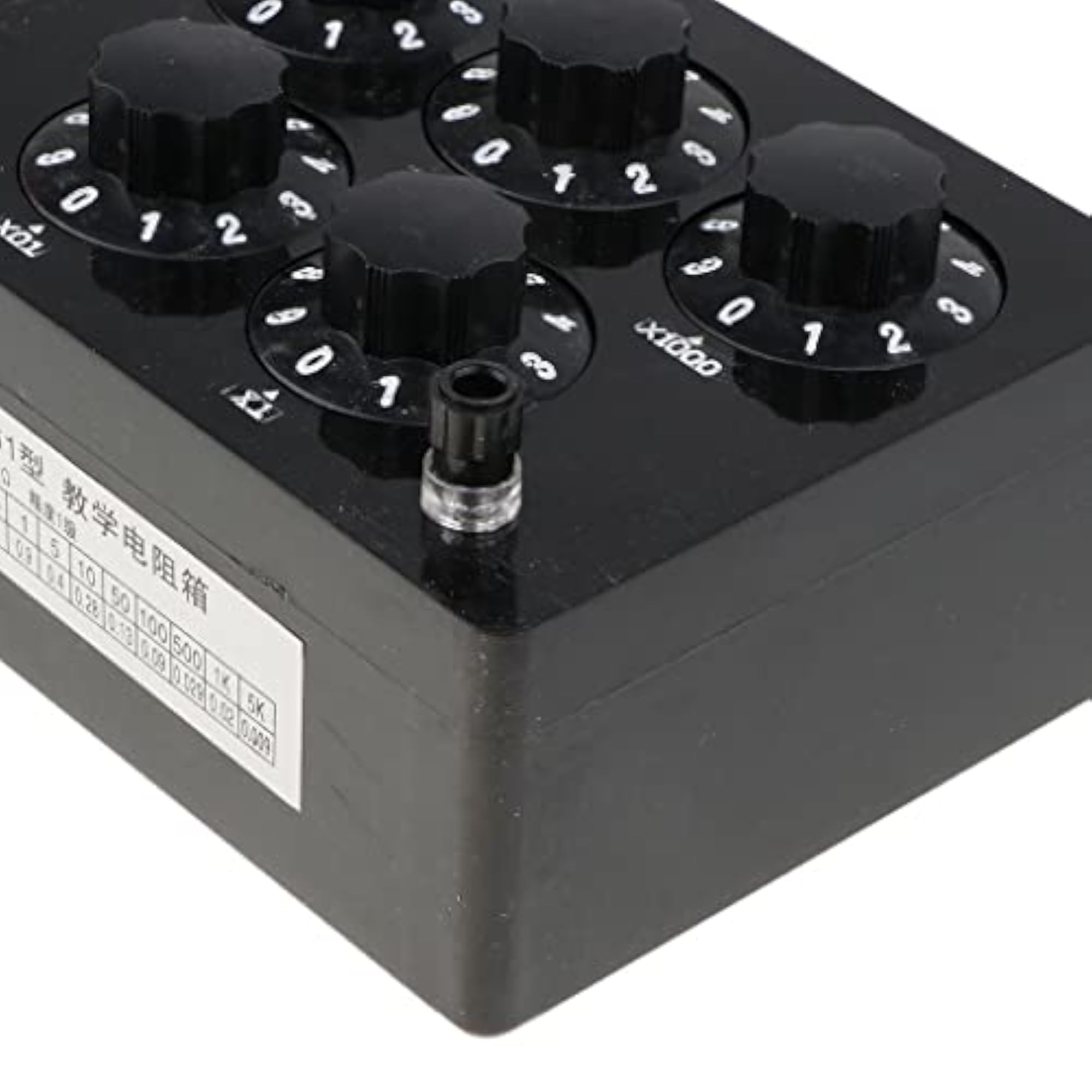 Variable Decade Resistor Resistance Box, Educational Tool