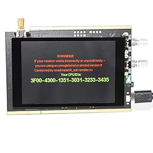 Symbiamo 50KHz-200MHz Malachite SDR Radio Malahit DSP 3.5 Inch Touching Screen SDR AM SSB NFM WFM Transceiver Receiver Sdr