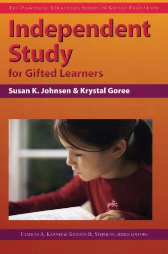 Independent Study for Gifted Learners Independent Study for Gifted Learners