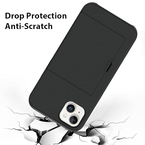 Coque iPhone 15 Pro antichoc étui portefeuille fente cachée - 4