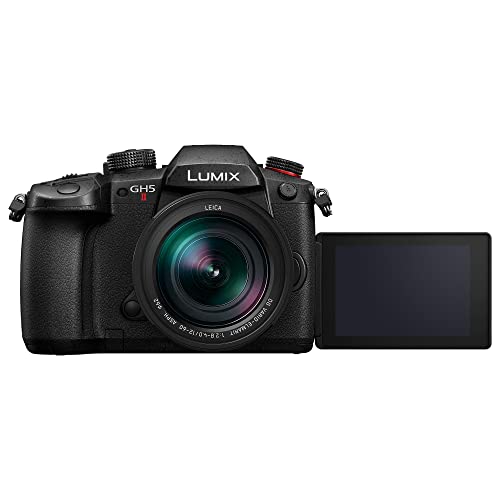 Image of Panasonic LUMIX GH5M2, 20.3MP Mirrorless Micro Four Thirds Camera with Live Streaming, 4K 4:2:2 10-Bit Video, 5-Axis Image Stabilizer, 12-60mm F2.8-4.0 Leica Lens DC-GH5M2LK
