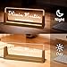 Custom Light-Up Acrylic Desk Name Plate – Personalized LED Office Name Sign for Boss, Coworker, Teacher, Employee Appreciation Gift for Women & Men, Modern Office Decor.