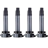 ECCPP Ignition Coils Pack Set of 4 Fit for Dodge for Jeep Replacement for UF-557 C1587 for Travel Transportation and Repair