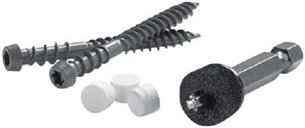 FastenMaster Cortex 2 in. L Square Trim Head Deck Screws and Plugs Kit 1 pk - Case Of: 1; Each Pack Qty: 1125; Total Items Qty: 1125