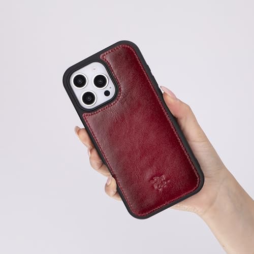 Étui de téléphone en cuir compatible avec iPhone 16 Pro Max - 3