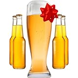 Oversized Extra Large Giant Beer Glass - 53oz - Holds up to 4 Bottles of Beers