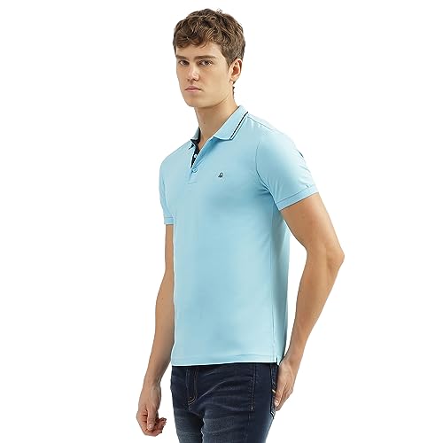 Image of United Colors of Benetton Men's Solid Regular Fit Polo Shirt