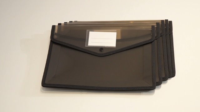 Lot De 6 Porte-Documents A4 Extensibles Avec Rabat Et Cordon - Pochette Plastique Transparente Pour Bureau, École Et Maison