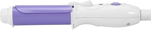 Miniatura 6 de Rizador de pelo, juego de varita de rizador, mini racimos rizadores portátiles de cerámica rizador de pelo ondulado (Star Bear Purple)