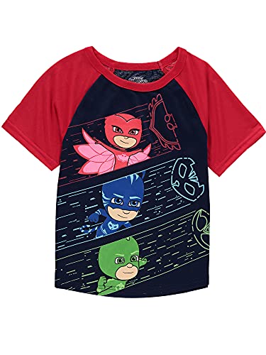 PJ Masks Short Sleeve T-Shirt and Shorts Pajama Lounge Set4
