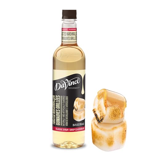 Image of DaVinci Gourmet Classic Toasted Marshmallow Syrup, 25.4 Fluid Ounces (Pack of 1)