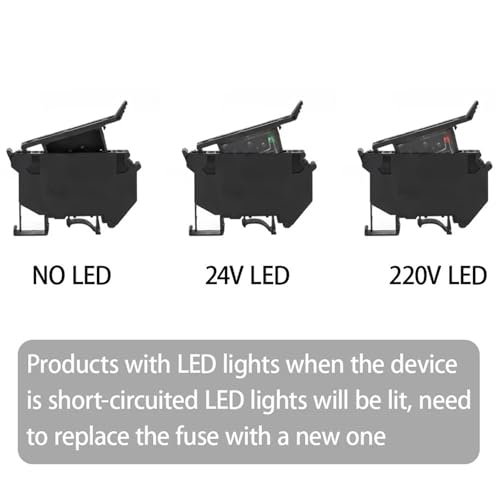 Borniers de lumière LED DC24V pour éliminer les risques de surtension