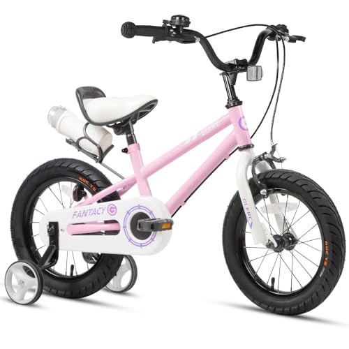 Glerc Kinderfahrrad 16 Zoll Fahrrad mit Stützrädern & Flaschenhalter für...