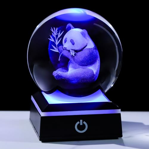 Enjinkail 3D Panda Crystal Ball