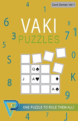 Vaki Puzzles Card Games vol 1. 1505797462 Book Cover