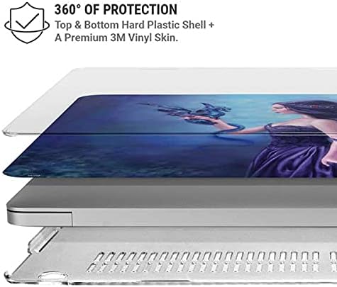 Skinit Case + Skin Compatible with MacBook Air 13in (2020) - Tate and Co. Iridescent Design