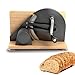 Brotschneidemaschine,Brotsc... Manuell(Faltbar),Edelstahl 304, Allesschneider Mit Skala,Einstellbare Scheibendicke,Für Käse,Brot und Gemüse
