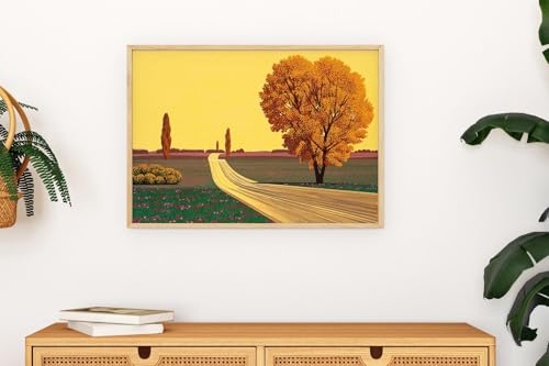 Affiches et estampes d'automne rétro pour déco murale 50x70 - 3