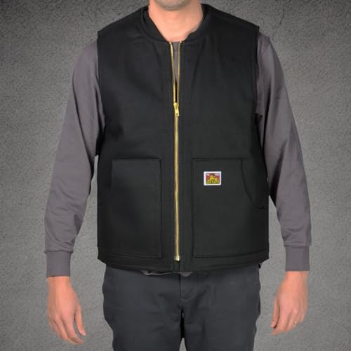 Ben Davis Lined Vest - Black2