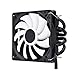 Silent Ultrathin Heat Pipe ITX Down Pressure CPU Cooling Radiator Fan CPU Cooling Fan Lower Pressure Bearing HTPC Radiator with INTEL AMD Platform 4 Heat Pipes Improving The Thermal Conductiv