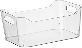 Baoblaze Przezroczysty pojemnik na żywność, z tworzywa sztucznego, do kuchni, szafek, lodówki, zamrażarki, w kształcie litery U