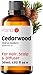 Cedarwood Essential Oil (1oz) - 100% Pure Therapeutic Grade for Aromatherapy, Skin Care, and Diffuser