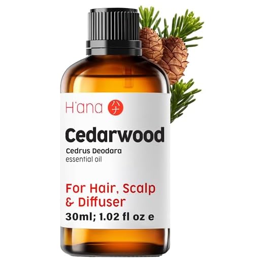 Hana eterisk cederträolja - ger håret volym och lugnar torr, känslig hud - återskapar självsäker hy - 100 terapeutisk kvalitet för aromaterapi och lokal användning - 30 ml